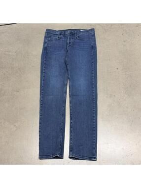 Rag & Bone Fit 2 Slim Jeans Mens 34x32 Blue Denim Stretch Preppy USA Made $238